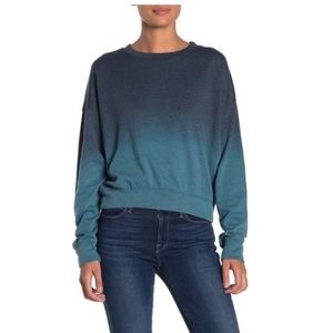 Socialite Ombre Dolman Sleeve Sweatshirt